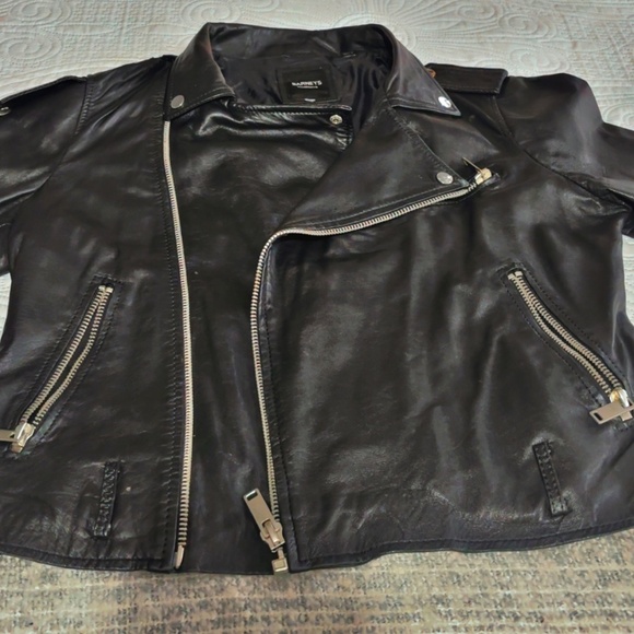 Barney’s Original Leather Moto Jacket - Picture 2 of 14